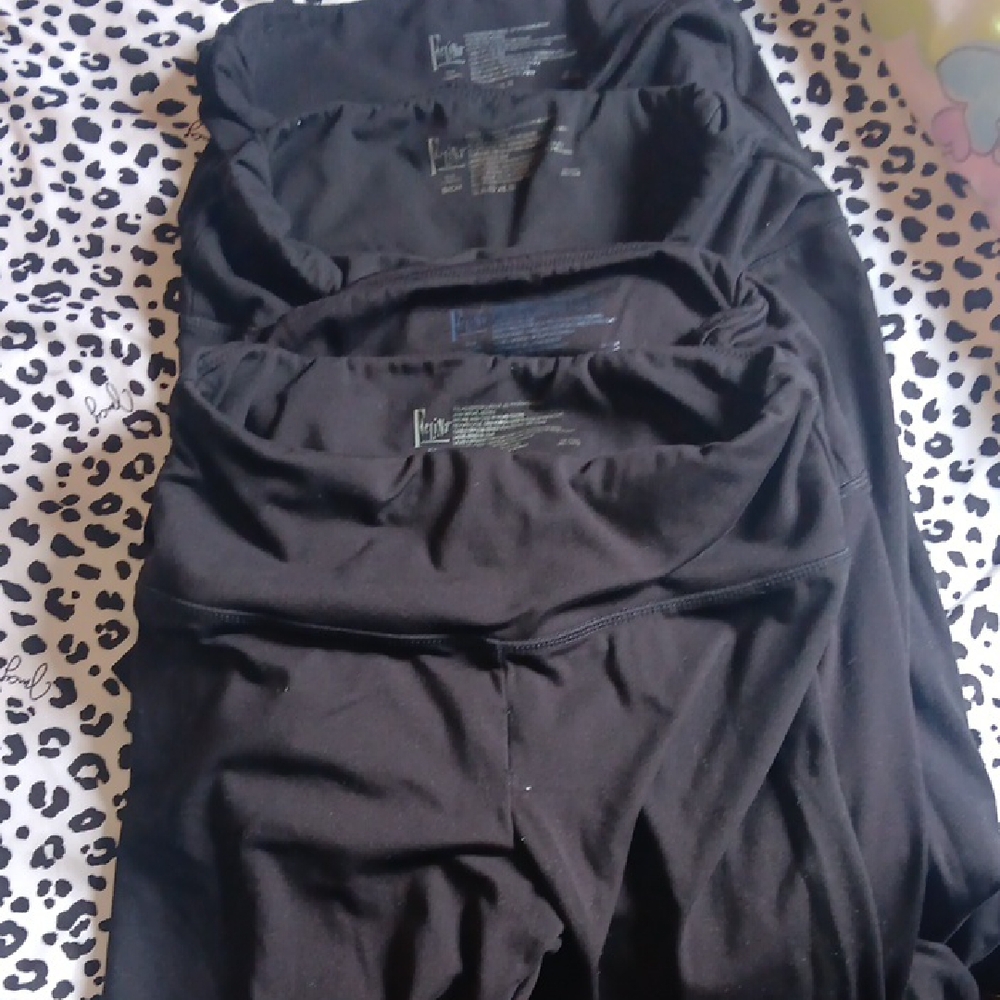 Felina Charcoal Leggings 4 Pair